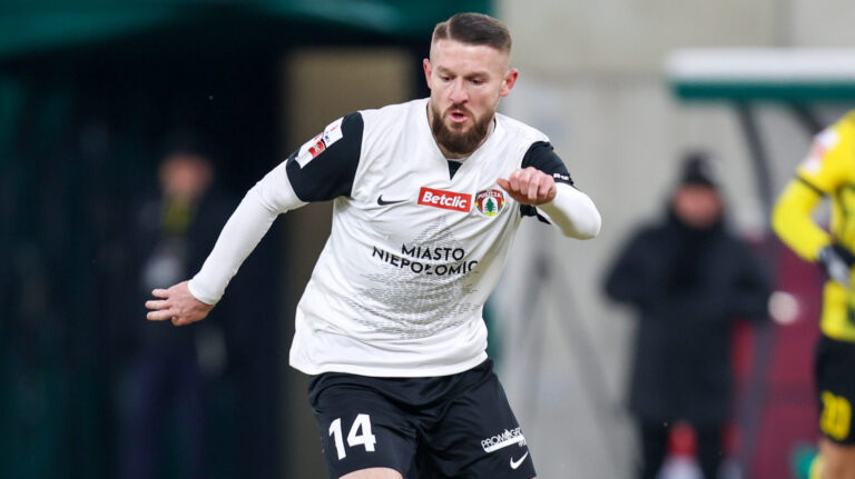 2026.02.15 Sosnowiec
Pilka nozna Betclic 1 Liga Sezon 2025/2026
Wieczysta Krakow - Puszcza Niepolomice
N/z Amarildo Gjoni
Foto Sebastian Sienkiewicz / PressFocus

2026.02.15 Sosnowiec
Football Polish Betclic 1 Liga Season 2025/2026
Wieczysta Krakow - Puszcza Niepolomice
Amarildo Gjoni
Credit: Sebastian Sienkiewicz / PressFocus