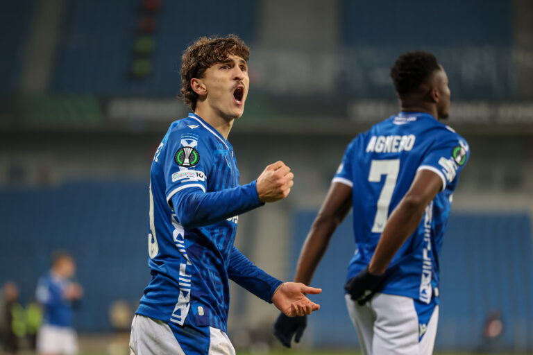 2026.02.26 Poznan
Pilka nozna UEFA Liga Konferencji Faza Play-off
Lech Poznan - KuPS Kuopion Palloseura
N/z Pablo Rodriguez gol radosc bramka
Foto Pawel Jaskolka / PressFocus

2026.02.26 Poznan
Football UEFA Conference League Lech Poznan - KuPS Kuopion Palloseura
Credit: Pawel Jaskolka / PressFocus