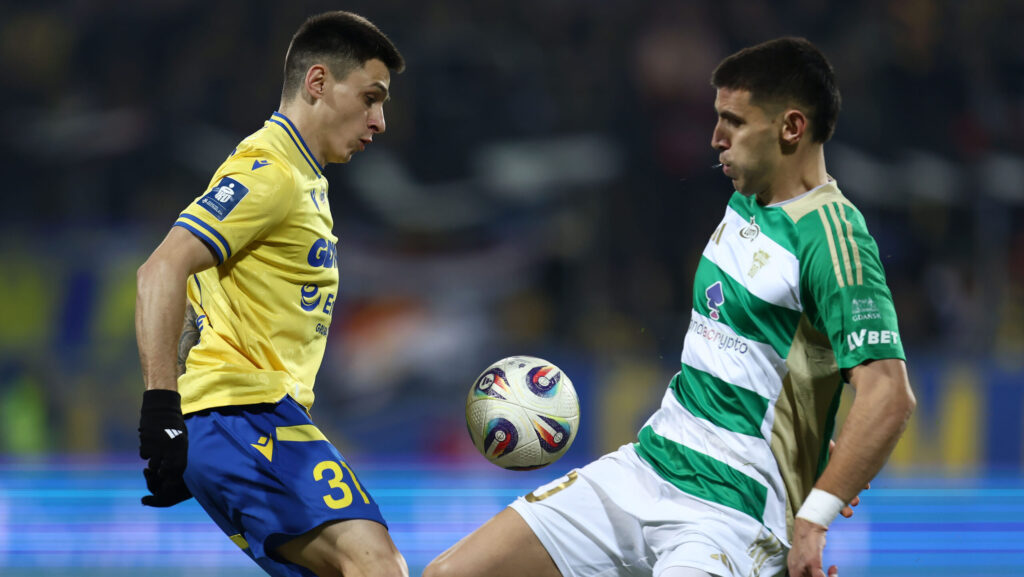 2026.02.27 Gdynia Pilka nozna PKO BP Ekstraklasa sezon 2025/2026 Arka Gdynia - Lechia Gdansk N/z Nazarij Rusyn Matej Rodin Foto Piotr Matusewicz / PressFocus

2026.02.27 Gdynia
Football Polish PKO BP Ekstraklasa season 2025/2026 
Arka Gdynia - Lechia Gdansk 
Nazarij Rusyn Matej Rodin 
Credit: Piotr Matusewicz / PressFocus