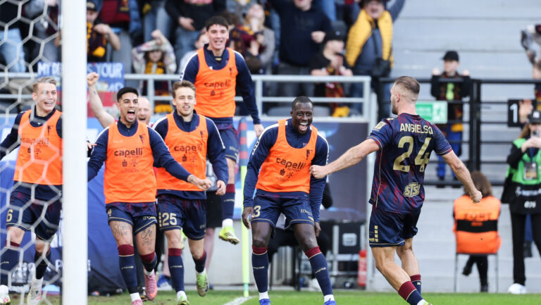 2026.02.28 Szczecin Stadion im. Floriana Krygiera
pilka nozna PKO Ekstraklasa sezon 2025/2026
Pogon Szczecin - Widzew Lodz
N/z gol radosc Karol Angielski
Foto Szymon Gorski / PressFocus

2026.02.28 Szczecin Stadion im. Floriana Krygiera
football Polish PKO Ekstraklasa season 2025/2026
Pogon Szczecin - Widzew Lodz
gol radosc Karol Angielski
Credit: Szymon Gorski / PressFocus