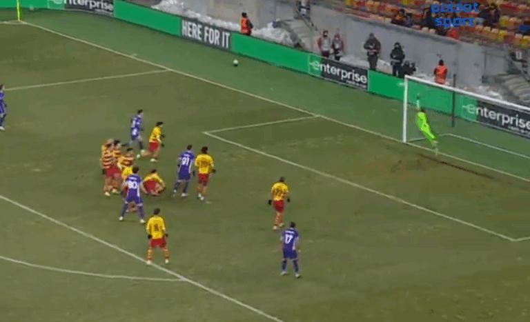 Cudowny gol Fiorentiny w meczu z Jagiellonią. Abramowicz bez szans [WIDEO]