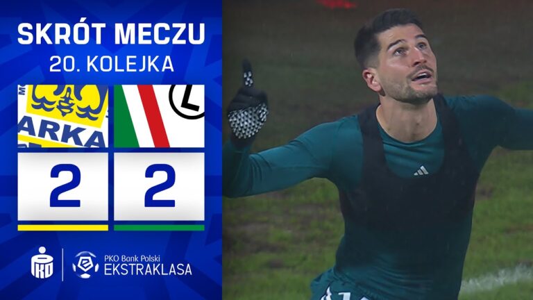 SKRÓT MECZU: Arka Gdynia 2:2 Legia Warszawa