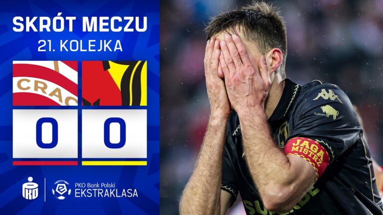 SKRÓT MECZU: Cracovia 0:0 Jagiellonia Białystok