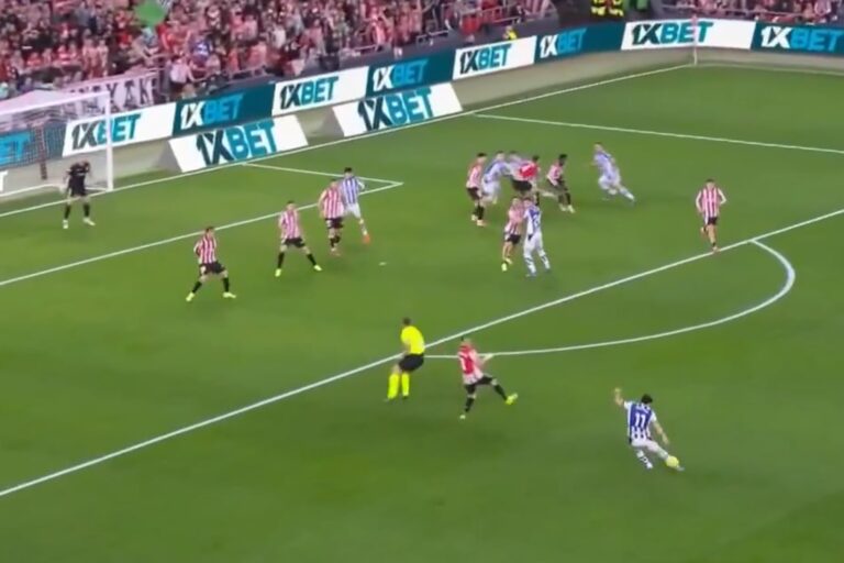 Ale przymierzył! Cudowny gol w Derbach Kraju Basków [WIDEO]