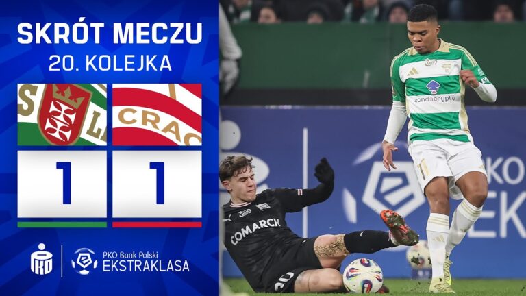 SKRÓT MECZU: Lechia Gdańsk 1:1 Cracovia