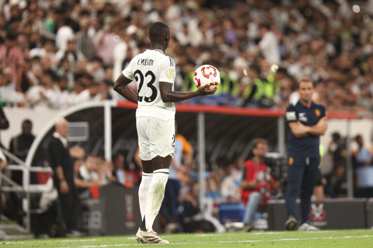 2025.01.09 Jeddah King Abdullah Sports City
pilka nozna Superpuchar Hiszpanii polfinal 2025
Real Madryt - RCD Mallorca
N/z Ferland Mendy
Foto Szymon Gorski / PressFocus

2025.01.09 Jeddah King Abdullah Sports City
Football Spanish Super Cup semi final2025
Real Madryt - RCD Mallorca
Ferland Mendy
Credit: Szymon Gorski / PressFocus