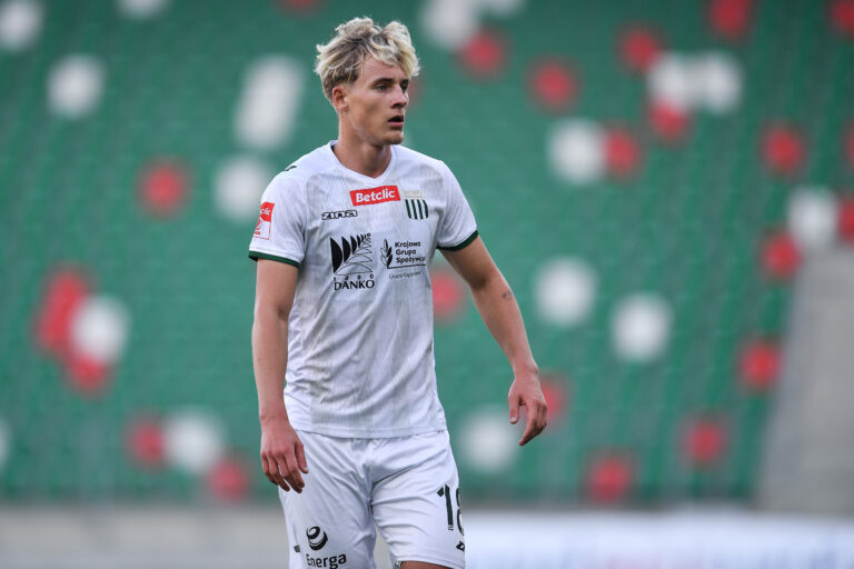 2025.08.06 Sosnowiec
Pilka nozna Puchar Polski sezon 2025/26 runda wstepna 
Wieczysta Krakow - Olimpia Grudziadz
N/z Kacper Jarzec
Foto Mateusz Sobczak / PressFocus

2025.08.06 Sosnowiec
Football Polish Cup 2025/26 season preliminary round
Wieczysta Krakow - Olimpia Grudziadz
Kacper Jarzec
Credit: Mateusz Sobczak / PressFocus