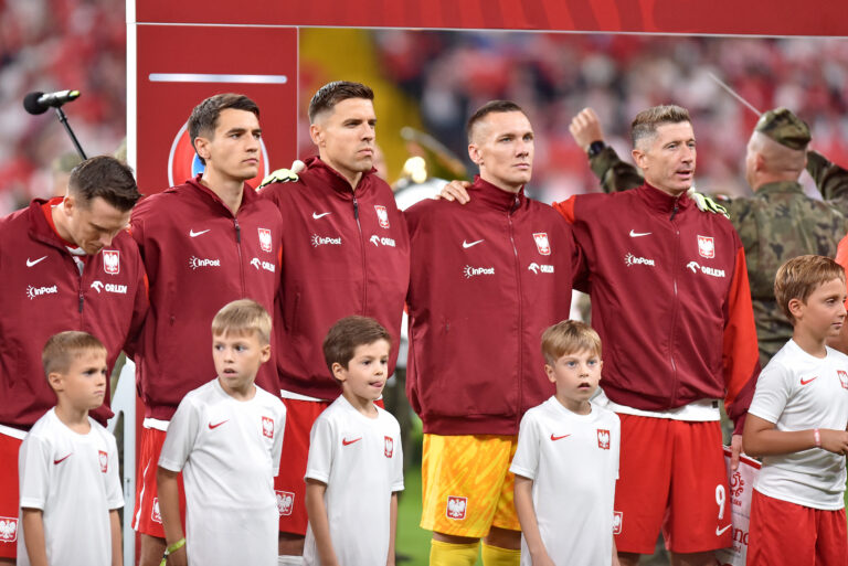 2025.09.07 Chorzow
Pilka nozna , eliminacje , kwalifikacje do mistrzostw swiata 2026
Polska - Finlandia
N/z Piotr Zielinski, Jakub Kiwior, Jan Bednarek, Lukasz Skorupski, Robert Lewandowski
Foto Krzysztof Porebski / PressFocus

2025.09.07 Chorzow
Football World Cup 2026 qualifying
Poland - Finland
Piotr Zielinski, Jakub Kiwior, Jan Bednarek, Lukasz Skorupski, Robert Lewandowski
Credit: Krzysztof Porebski / PressFocus