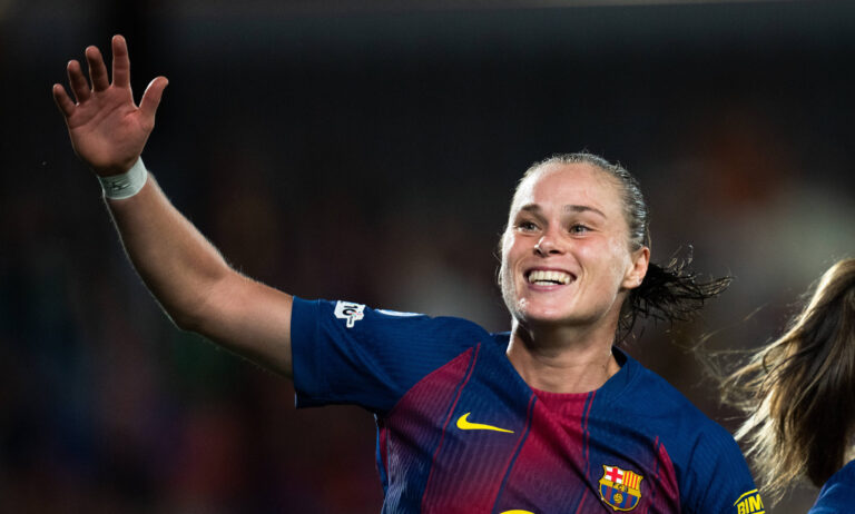 Spain-Football-Women s Champions League FC Barcelona, Barca v Bayern Munich in Barcelona, Spain. Barcelona, Spain, 7, October, 2025. FC Barcelona player 17 Ewa Pajor celebrates her score during Womens Champions League match between FC Barcelona and Bayern Munich in Johan Cruyff Stadium, Barcelona, Spain, on October 7, 2025. Barcelona Johan Cruyff Stadium Barcelona Spain
2025.10.07 Barcelona
pilka nozna kobiet, liga mistrzyn
FC Barcelona - Bayern Monachium
Foto IMAGO/PressFocus

!!! POLAND ONLY !!!