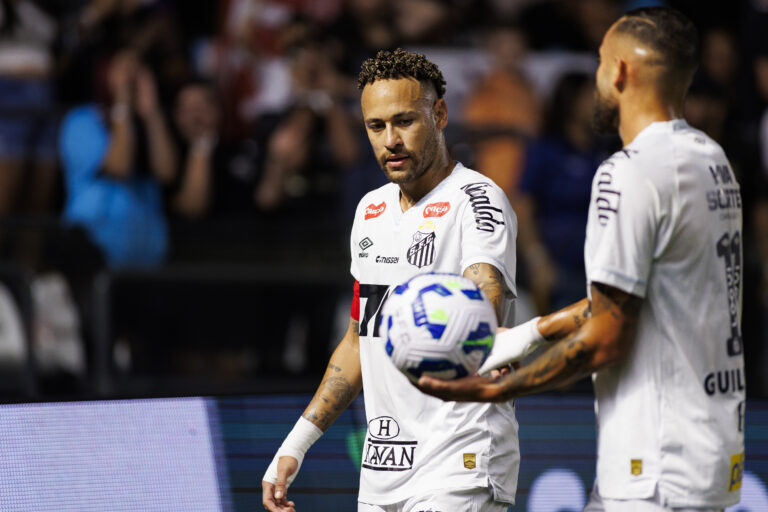 Santos, Brazil - November 28: Neymar Junior of Santos during the Brasileirao 2025 match between Santos and Sport Recife at Vila Belmiro on November 28, 2025 in Santos, Brazil. (Photo by William Oliveira/Eurasia Sport Images) (Photo by Eurasia Sport Images/Just Pictures/Sipa USA)
2025.11.28 Santos
pilka nozna liga brazylijska
Santos - Sport Recife
Foto Just Pictures/SIPA USA/PressFocus

!!! POLAND ONLY !!!