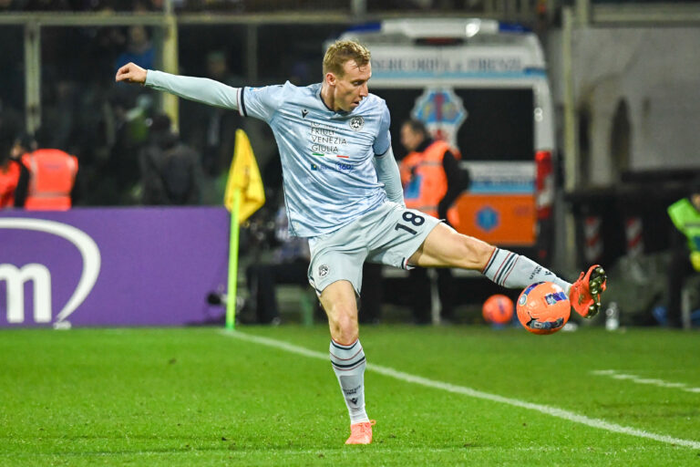 Adam Buksa (Udinese)  during  ACF Fiorentina vs Udinese Calcio, Italian soccer Serie A match in Florence, Italy, December 21 2025 (Photo by Fabio Fagiolini/IPA Sport / ipa-agency.net/IPA/Sipa USA)
2025.12.21 Florencja
pilka nozna liga wloska
ACF Fiorentina - Udinese Calcio

Foto IPA/SIPA USA/PressFocus

!!! POLAND ONLY !!!