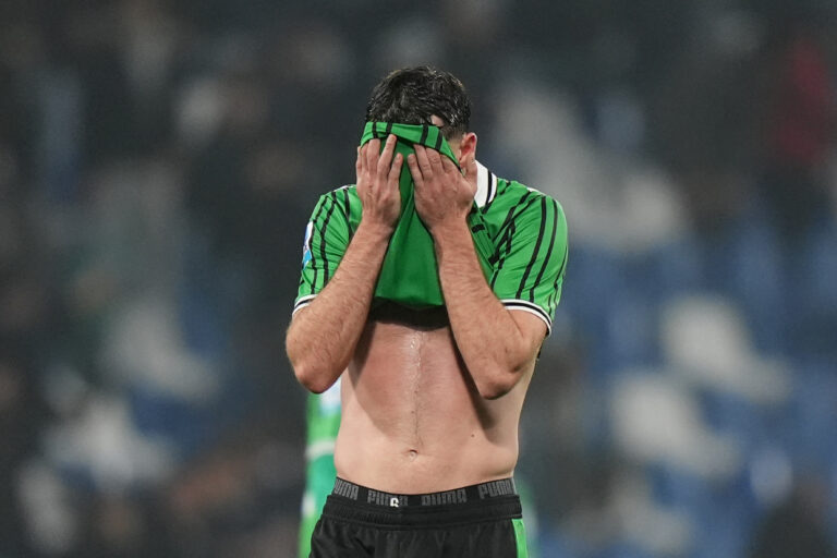 Sassuolo's Sebastian Walukiewicz  during the Serie A soccer match between Sassuolo and Torino at the Mapei Stadium in Reggio Emilia , north Italy - Sunday , December 21 , 2025. Sport - Soccer . (Photo by Spada/Lapresse) (Photo by Spada/LaPresse/Sipa USA)
2025.12.21 Reggio Emilia
pilka nozna liga wloska
US Sassuolo Calcio - Torino FC
Foto LaPresse/SIPA USA/PressFocus

!!! POLAND ONLY !!!