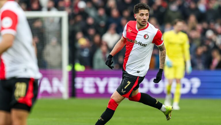 2/15/2026 - ROTTERDAM - Jakub Moder of Feyenoord during the Dutch Eredivisie match between Feyenoord and Go Ahead Eagles at Feyenoord's De Kuip stadium on February 15, 2026, in Rotterdam, Netherlands. SONNY LENSEN / ANP /ANP/Sipa USA
2026.02.15 Rotterdam
pilka nozna liga holenderska
Feyenoord Rotterdam - Go Ahead Eagles
Foto ANP/SIPA USA/PressFocus

!!! POLAND ONLY !!!