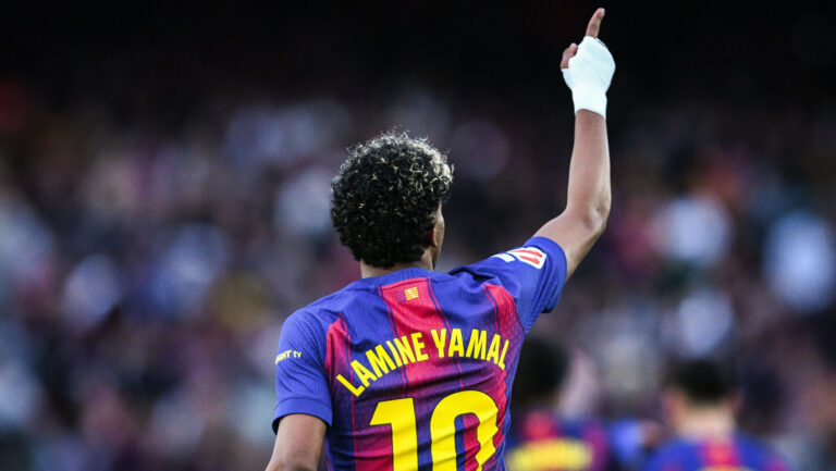 Lamine YAMAL of Barcelona celebrates his goal during the Spanish championship LaLiga football match between FC Barcelona and Villarreal CF on 28 February 2026 at Camp Nou stadium in Barcelona, Spain (Photo by /Sipa USA)
2026.02.28 Barcelona
pilka nozna liga hiszpanska
FC Barcelona - Villarreal CF

Foto IPA/SIPA USA/PressFocus

!!! POLAND ONLY !!!