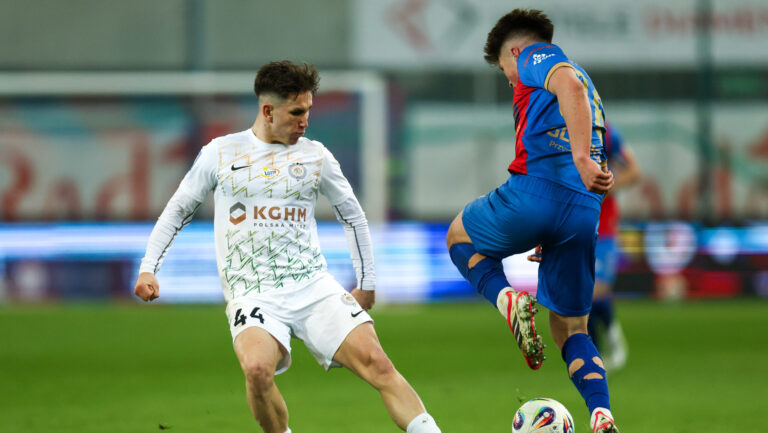 2026.03.07 Gliwice
Pilka nozna PKO Ekstraklasa sezon 2025/2026
Piast Gliwice - KGHM Zaglebie Lubin
N/z Marcel Regula Jakub Lewicki
Foto Sebastian Sienkiewicz / PressFocus

2026.03.07 Gliwice
Football - Polish PKO Ekstraklasa season 2025/2026
Piast Gliwice - KGHM Zaglebie Lubin
Marcel Regula Jakub Lewicki
Credit: Sebastian Sienkiewicz / PressFocus