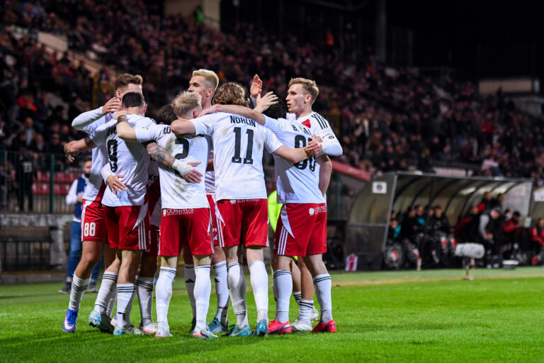 2026.03.09 Warszawa
pilka nozna Betclic 1 liga sezon 2025/2026
Polonia Warszawa - LKS Lodz
N/z Andreu Arasa, Jasper Loffelsend, Gustaf Norlin, Bastien Toma, Mateusz Wysokinski
Foto Weronika Morciszek / PressFocus

2026.03.09 Warszawa
Football - Betclic 1 League season 2025/2026
Polonia Warszawa - LKS Lodz
Andreu Arasa, Jasper Loffelsend, Gustaf Norlin, Bastien Toma, Mateusz Wysokinski
Credit: Weronika Morciszek / PressFocus