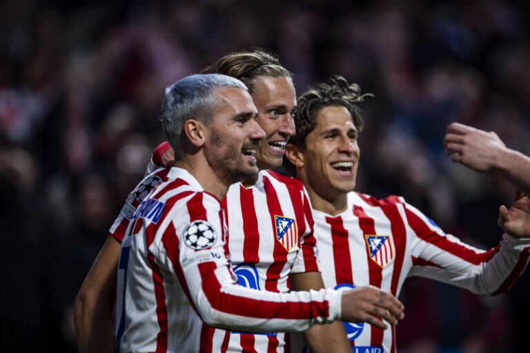 Atletico de Madrid vs Tottenham Hotspur - UEFA Champions League - 10/03/2026 Marcos Llorente of Atletico de Madrid celebrates his goal during the UEFA Champions League match between Atletico de Madrid and Tottenham Hotspur at Riyadh Air Metropolitano Stadium on March 10, 2026 in Madrid, Spain. Madrid Spain Copyright: xMarinaxFrutos/PGSxPhotoxAgencyx
2026.03.10 Madryt
pilka nozna liga mistrzow
Atletico Madryt - Tottenham Hotspur 
Foto IMAGO/PressFocus

!!! POLAND ONLY !!!