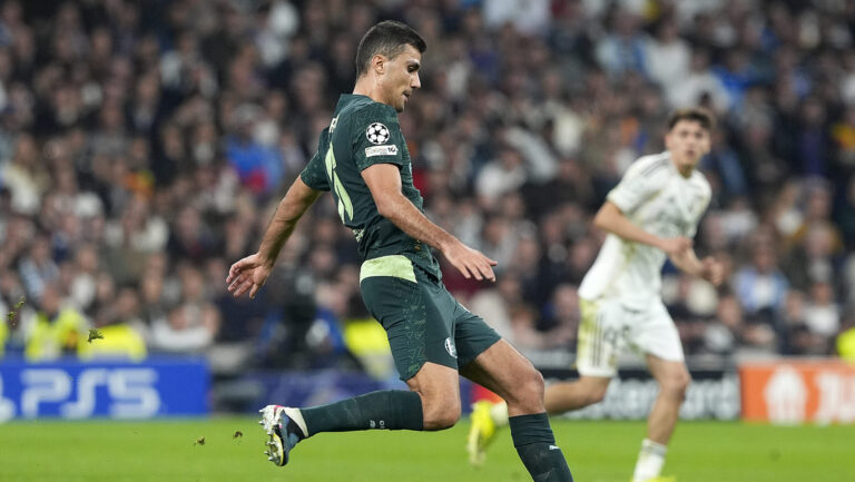 Manchester City FC's Rodri Hernandez during Champions League 2025/2026, Round of 16 1st leg match. March 11 ,2026. (Photo by Acero/Alter Photos/Sipa USA)
2026.03.11 Madryt
pilka nozna liga mistrzow
Real Madryt - Manchester City
Foto Alter Photos/SIPA USA/PressFocus

!!! POLAND ONLY !!!