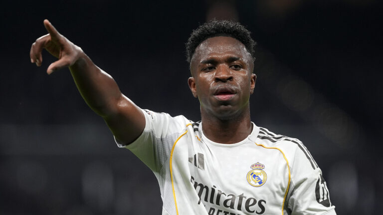 Real Madrid CF's Vinicius Junior during Champions League 2025/2026, Round of 16 1st leg match. March 11 ,2026. (Photo by Acero/Alter Photos/Sipa USA)
2026.03.11 Madryt
pilka nozna liga mistrzow
Real Madryt - Manchester City
Foto Alter Photos/SIPA USA/PressFocus

!!! POLAND ONLY !!!