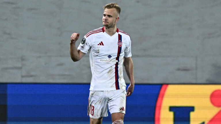 Mp Firenze 12/03/2026 - Conference League / Fiorentina-Rakow / foto Matteo Papini/Image nella foto: esultanza gol Jonatan Braut Brunes PUBLICATIONxNOTxINxITA
2026.03.12 Florencja
pilka nozna liga konferencji europy
AFC Fiorentina - Rakow Czestochowa

Foto IMAGO/PressFocus

!!! POLAND ONLY !!!