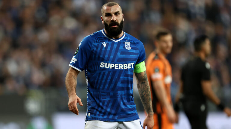 2026.03.12 Poznan Pilka nozna 1/8 finalu Ligi Konferencji Europy  Lech Poznan - Szachtar Donieck N/z Mikael Ishak Foto Piotr Matusewicz / PressFocus

2026.03.12 Poznan
Football UEFA Conference League
Lech Poznan - Shakhtar Donetsk
Mikael Ishak 
Credit: Piotr Matusewicz / PressFocus