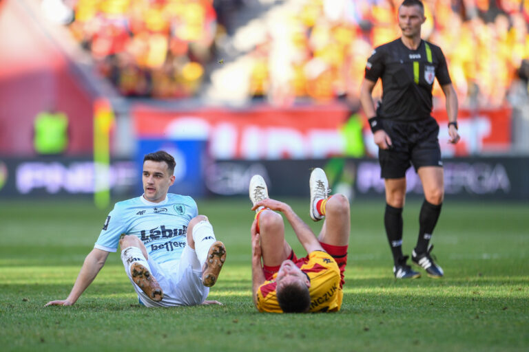 2026.03.14 Bialystok
pilka nozna PKO Ekstraklasa sezon 2025/2026
Jagiellonia Bialystok - Piast Gliwice 
N/z Patryk Dziczek, Taras Romanczuk
Foto Weronika Morciszek / PressFocus

2026.03.14 Bialystok
Football - Polish PKO Ekstraklasa season 2025/2026
Jagiellonia Bialystok - Piast Gliwice 
Patryk Dziczek, Taras Romanczuk
Credit: Weronika Morciszek / PressFocus