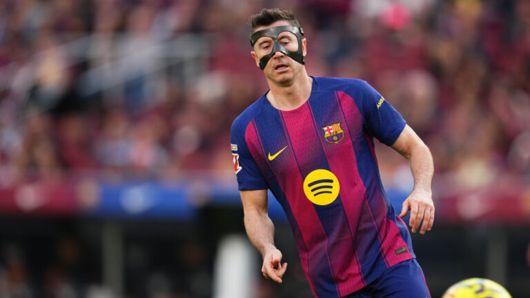 Robert Lewandowski of FC BarcelonaLa Liga EA Sports match between FC Barcelona and Sevilla FC played at Spotify Camp Nou Stadium on 15 March 2026 in Barcelona, Spain. (Photo by Bagu Blanco / PRESSINPHOTO)
2026.03.16 Barcelona
pilka nozna liga hiszpanska
FC Barcelona - Sevilla FC
Foto pressinphoto/SIPA USA/PressFocus

!!! POLAND ONLY !!!