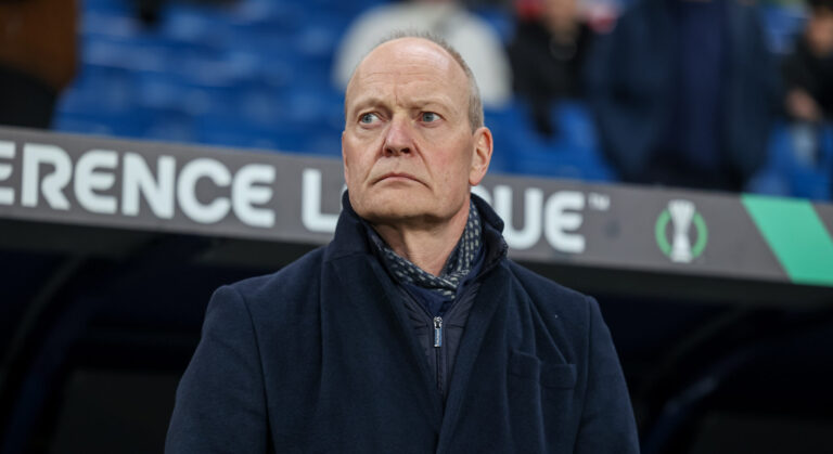 2026.03.19 Krakow
Pilka nozna UEFA Liga Konferencji Faza Play-off 1/8 finalu
Szachtar Donieck - Lech Poznan
N/z Trener Lecha Niels Frederiksen
Foto Pawel Jaskolka / PressFocus

2026.03.19 Cracow
Football UEFA Conference League
FC Shakhtar Donetsk - Lech Poznan
Credit: Pawel Jaskolka / PressFocus