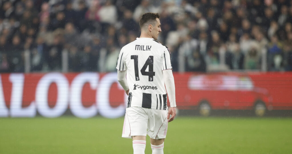Arkadius Milik of Juventus FC during the Italian Serie A, season 2025-2026, football match between Juventus FC and US Sassuolo on 21 March 2026, at Allianz Stadium, Turin, Italy. Photo, Nderim Kaceli (Photo by Nderim Kaceli/IPA Sport / ipa-agency.net/IPA/Sipa USA)
2026.03.21 Turyn
pilka nozna liga wloska
Juventus Turyn - US Sassuolo

Foto IPA/SIPA USA/PressFocus

!!! POLAND ONLY !!!