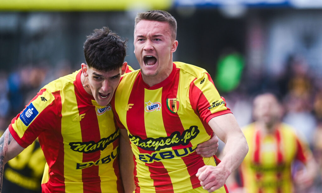 2026.03.22 Kielce PKO Ekstraklasa Sezon 2025/2026 Korona Kielce - Arka Gdynia

N/z Marcel Pieczek gol 

Foto Kacper Pacocha / PressFocus 

2026.03.22 Radom Football Polish Ekstraklasa Season 2025/2026 Korona Kielce - Arka Gdynia

Credit: Kacper Pacocha / PressFocus