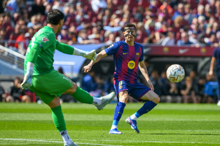 FC Barcelona, Barca v RAYO VALLECANO SPOTIFY CAMP NOU.BARCELONA. March 22,2026 FC BARCELONA vs RAYO VALLECANO March 22 ,2026 Robert Lewandowski 9 of FC Barcelona during the match between FC Barcelona and Rayo Vallecano corresponding to the twenty-nine day of La Liga EA Sports at at Spotify Camp Nou in Barcelona, Spain. Barcelona ESP Copyright: xS.xRosx
2026.03.22 Barcelona
pilka nozna liga hiszpanska
FC Barcelona - Rayo Vallecano

Foto IMAGO/PressFocus

!!! POLAND ONLY !!!