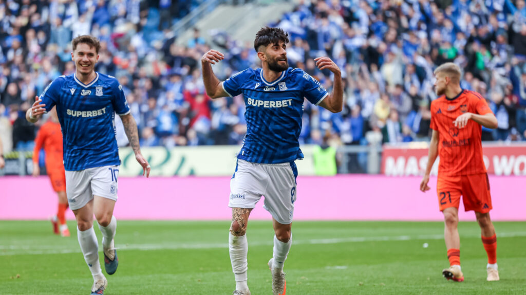 2026.03.22 Poznan
Pilka nozna Ekstraklasa sezon 2025/2026
Lech Poznan - Bruk-Bet Termalica Nieciecza 
N/z Ali Gholizadeh gol radosc bramka
Foto Pawel Jaskolka / PressFocus

2026.03.22 Poznan
Football Polish Ekstraklasa season 2025/2026
Lech Poznan - Bruk-Bet Termalica Nieciecza
Credit: Pawel Jaskolka / PressFocus