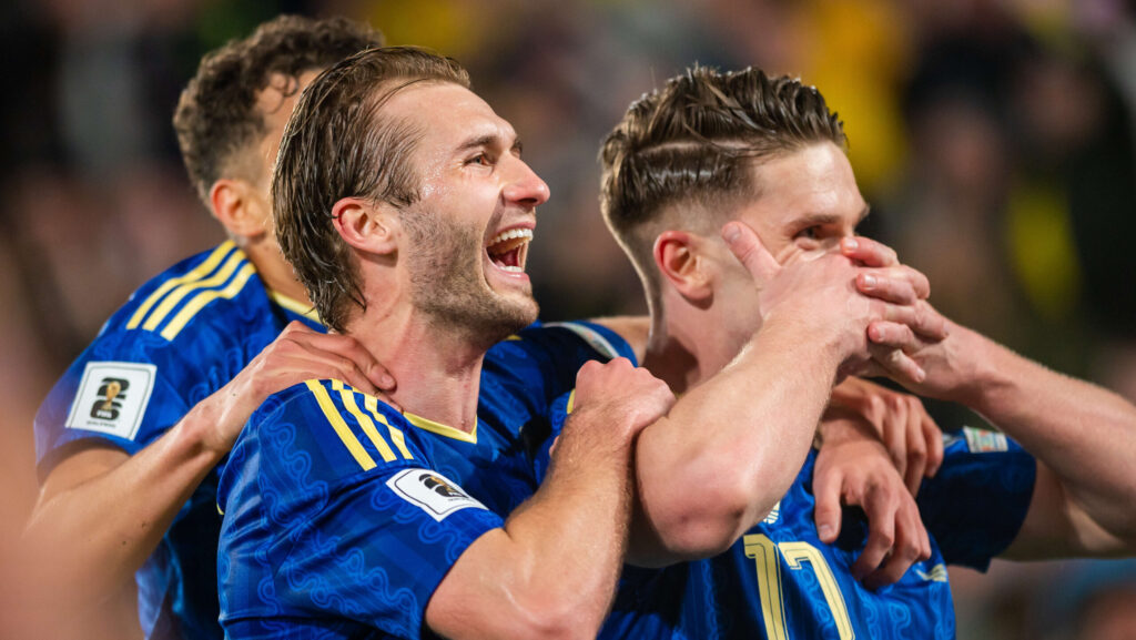 2026.03.26 Walencja
pilka nozna eliminacje do Mistrzostw Swiata polfinał faza play-off sezon 2025/2026
Ukraina - Szwecja
N/z Viktor Gyokeres cieszynka celebration goal radosc
Foto Gleb Soboliev / PressFocus

2026.03.26 Valencia
Football - World Cup play-off semifinal season 2025/2026
Ukraine - Sweden
Viktor Gyokeres cieszynka celebration goal radosc
Credit: Gleb Soboliev / PressFocus