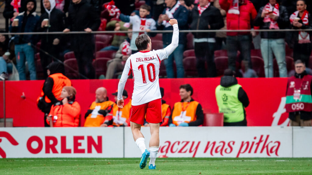 2026.03.26 Warszawa
Mistrzostwa Swiata 2026, polfinaly barazy eliminacji do Mistrzostw Swiata
Polska - Albania
N/z Piotr Zielinski gol radosc bramka goal
Foto Mateusz Porzucek PressFocus

2026.03.26 Warszawa
World Cup 2026 European play off semi-finals
Warsaw
Poland - Albania
Polska - Albania
Piotr Zielinski gol radosc bramka goal
Credit: Mateusz Porzucek PressFocus