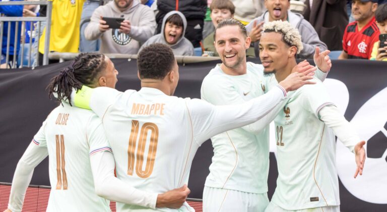 Match between Brazil and France in the United States Hugo EkitikÃ of France during a friendly match between Brazil and France at Gillette Stadium in Foxborough, Massachusetts, USA, on Thursday, the 26th. Foxborough Gillette Stadium MA United States Copyright: xWilliamxVolcovx
2026.03.26 Foxborough
pilka nozna , miedzynarodowy mecz towarzyski
Brazylia - Francja
Foto IMAGO/PressFocus

!!! POLAND ONLY !!!