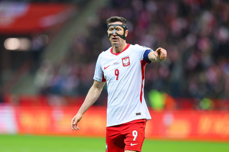 2026.03.26 Warszawa
Pilka nozna Kwalifikacje Mistrzostw Swiata 2026
Polska - Albania
N/z Robert Lewandowski
Foto Pawel Andrachiewicz / PressFocus

2026.03.26 Warszawa
Football - FIFA World Cup 2026 Qualifying round
Poland - Albania
Robert Lewandowski
Credit: Pawel Andrachiewicz / PressFocus