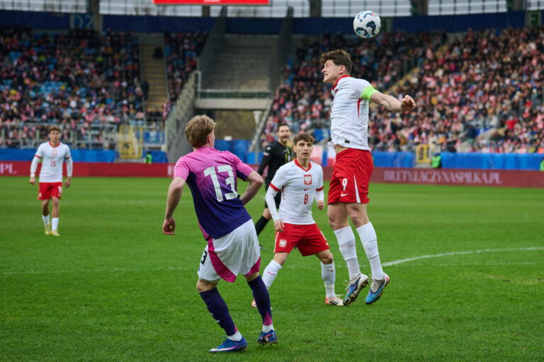 2026.03.31 Lublin Pilka nozna, UEFA Elite League U20 2025/2026 Polska U20 - Niemcy U20 
N/z  Kacper Smiglewski Mika Haas Karol Borys
Foto Ireneusz Wnuk / PressFocus 
2026.03.31 Lublin Football, UEFA Elite League U20
Poland U20 - Germany U20 
Kacper Smiglewski Mika Haas Karol Borys
Credit: Ireneusz Wnuk / PressFocus