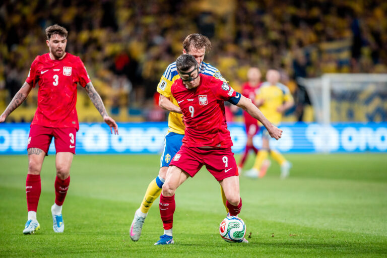 2026.03.31 Sztokholm
Pilka nozna Kwalifikacje Mistrzostw Swiata 2026, Solna, Strawberry Arena, final barazy
Szwecja - Polska
N/z Robert Lewandowski
Foto Mateusz Porzucek PressFocus

2026.03.31 Sztokholm
Stockholm, Football - FIFA World Cup 2026 Qualifying round, final play-off
Sweden - Poland
Szwecja - Polska
Robert Lewandowski
Credit: Mateusz Porzucek PressFocus