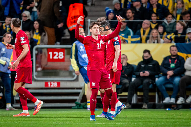 2026.03.31 Sztokholm
Pilka nozna Kwalifikacje Mistrzostw Swiata 2026, Solna, Strawberry Arena, final barazy
Szwecja - Polska
N/z gol radosc bramka goal Nicola Zalewski
Foto Mateusz Porzucek PressFocus

2026.03.31 Sztokholm
Stockholm, Football - FIFA World Cup 2026 Qualifying round, final play-off
Sweden - Poland
Szwecja - Polska
gol radosc bramka goal Nicola Zalewski
Credit: Mateusz Porzucek PressFocus