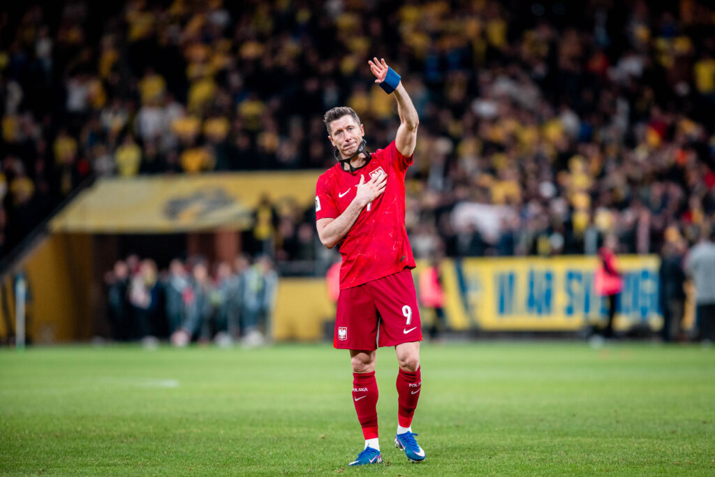 2026.03.31 Sztokholm
Pilka nozna Kwalifikacje Mistrzostw Swiata 2026, Solna, Strawberry Arena, final barazy
Szwecja - Polska
N/z Robert Lewandowski po przegranym finalowym meczu ze Szwecja
Foto Mateusz Porzucek PressFocus

2026.03.31 Sztokholm
Stockholm, Football - FIFA World Cup 2026 Qualifying round, final play-off
Sweden - Poland
Szwecja - Polska
Robert Lewandowski po przegranym finalowym meczu ze Szwecja
Credit: Mateusz Porzucek PressFocus