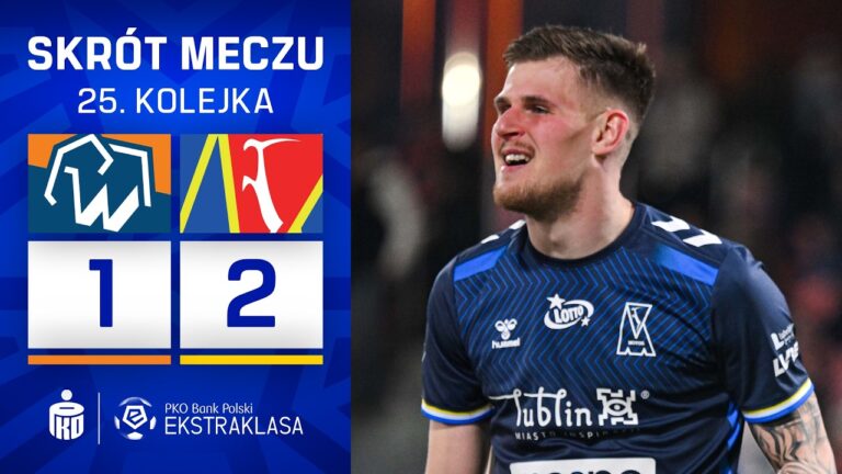SKRÓT MECZU: Termalica B-B Nieciecza 1:2 Motor Lublin