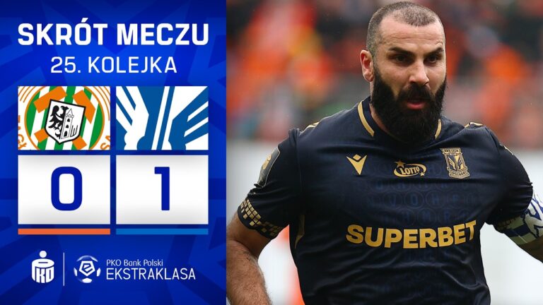 SKRÓT MECZU: Zagłębie Lubin 0:1 Lech Poznań