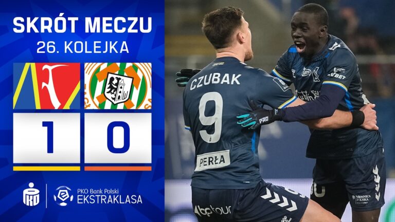 SKRÓT MECZU: Motor Lublin 1:0 Zagłębie Lubin