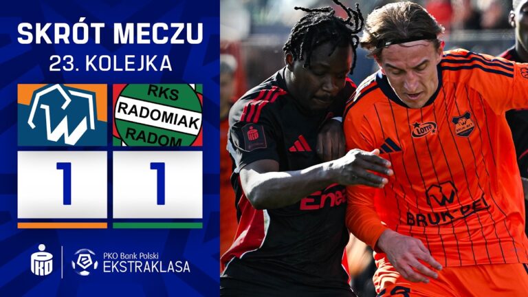 SKRÓT MECZU: Termalica 1:1 Radomiak