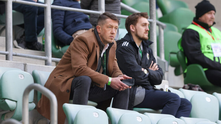 2022.04.23 Wroclaw
Pilka nozna PKO Ekstraklasa 2021/2022
Slask Wroclaw - Termalica Bruk-Bet Nieciecza
N/z Dariusz Sztylka
Foto Marcin Karczewski / PressFocus

2022.04.23 
Football PKO Ekstraklasa 2021/2022 
polish top division
Slask Wroclaw - Termalica Bruk-Bet Nieciecza
N/z Dariusz Sztylka
Foto Marcin Karczewski / PressFocus