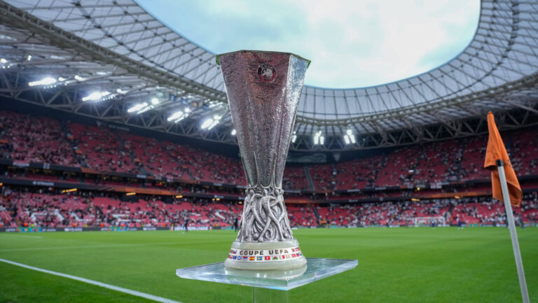 Tottenham Hotspur v Manchester United, ManU - UEFA Europa League Final 2025 UEFA Europa Leuage Trophy during the UEFA Europa League Final match between Tottenham Hotspur and Manchester United at San Mames Stadium on May 20, 2025 in Bilbao, Spain. Bilbao San Mames Stadium Spain Copyright: xGiuseppexMaffiax UEL_Final_Tottenham-ManchesterUnited_200525-9897
2025.05.21 Bilbao
pilka nozna , Liga Europy , final
Tottenham Hotspur - Manchester United
Foto IMAGO/PressFocus

!!! POLAND ONLY !!!