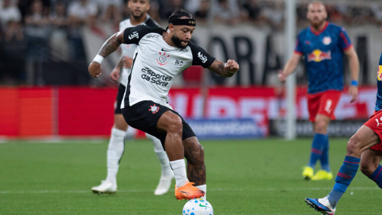 match between Corinthians and Red Bull Bragantino for the Brazilian championship Sao Paulo SP, 12/02/2026 - Brasileirao/Corinthians vs Red Bull Bragantino - Memphis Depay in a match between Corinthians and Red Bull Bragantino, valid for the 3rd round of the Brazilian football championship, on the night of Thursday, February 12, 2026, at Neo Quimica Arena, in Sao Paulo-SP. Foto: Ronaldo Barreto/Thenews2/imago images SPO PUBLICATIONxNOTxINxUSA Copyright: xRONALDOxBARRETOx
2026.02.12 Sao Paulo
pilka nozna , liga brazylijska
SC Corinthians Paulista - Red Bull Bragantino
Foto IMAGO/PressFocus

!!! POLAND ONLY !!!
