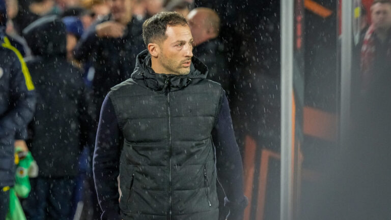 Domenico Tedesco manager of Fenerbahce during the UEFA Europa League 
Knockout Round Play-offs match Nottingham Forest vs Fenerbahce at City Ground, Nottingham, United Kingdom on 26 February 2026

(Photo by Maynard Manyowa/News Images) in Nottingham, United Kingdom on 2/26/2026. (Photo by Maynard Manyowa/News Images/Sipa USA)
2026.02.26 Nottingham
pilka nozna liga Europy
Nottingham Forest - Fenerbahce Stambul
Foto News Images/SIPA USA/PressFocus

!!! POLAND ONLY !!!