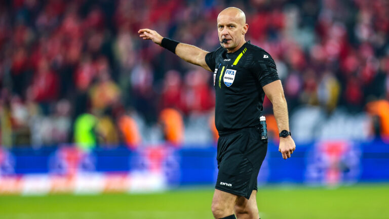 2026.03.07 Lodz Pilka Nozna PKO BP Ekstraklasa Sezon 2025/2026 Widzew Lodz - Lech Poznan Nz Szymon Marciniak Foto:Artur Kraszewski / PressFocus

2026.03.07 Lodz Football PKO BP Ekstraklasa  2025/2026 Widzew Lodz - Lech Poznan Szymon Marciniak Credit:Artur Kraszewski / PressFocus