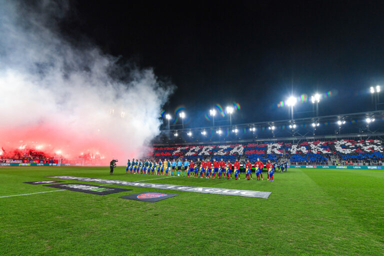 2026.03.19 Sosnowiec
Pilka nozna Liga Konferencji Europy UEFA Faza pucharowa Sezon 2025/2026
Rakow Czestochowa - ACF Fiorentina
N/z stadion, obiekt sportowy, Stadion w Sosnowcu
Foto Marcin Bulanda / PressFocus

2026.03.19 Sosnowiec
Football UEFA Europa Conference League Phase Play Off Season 2025/2026
Rakow Czestochowa - ACF Fiorentina
stadion, obiekt sportowy, Stadion w Sosnowcu
Credit: Marcin Bulanda / PressFocus